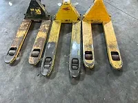 2014 tvh hand hydraulische palletwagen (3x) - afbeelding 4 van  5