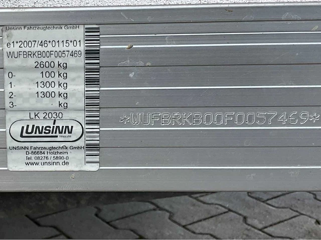2014 unsinn lk 2030-14-1570 boiler aanhangwagen - afbeelding 38 van  43