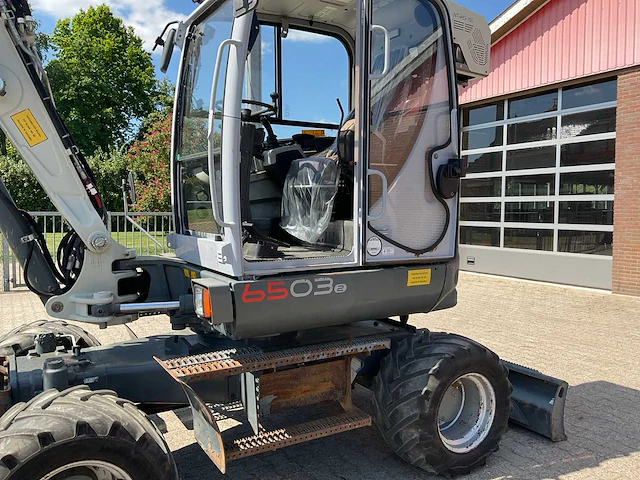 2014 wacker neuson 6503-2 banden graafmachine - afbeelding 6 van  29
