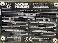 2014 wacker neuson ez38 minigraafmachine - afbeelding 25 van  31