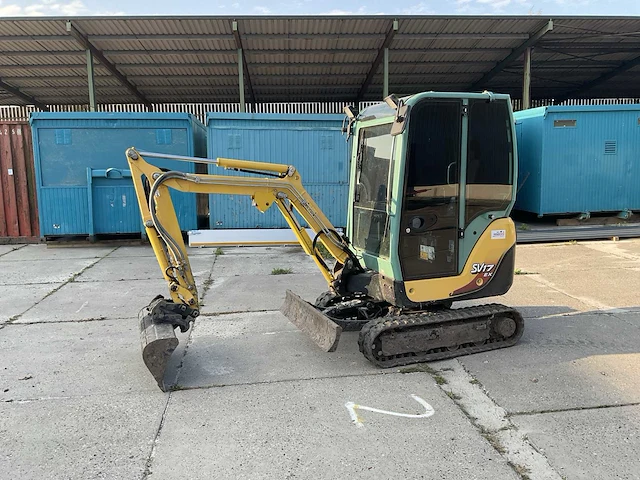 2014 yanmar sv17 ex minigraafmachine - afbeelding 1 van  30
