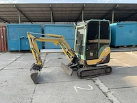 2014 yanmar sv17 ex minigraafmachine