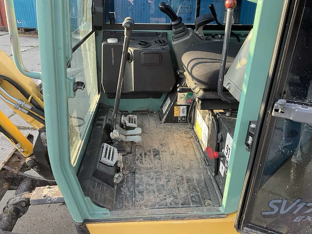 2014 yanmar sv17 ex minigraafmachine - afbeelding 15 van  30