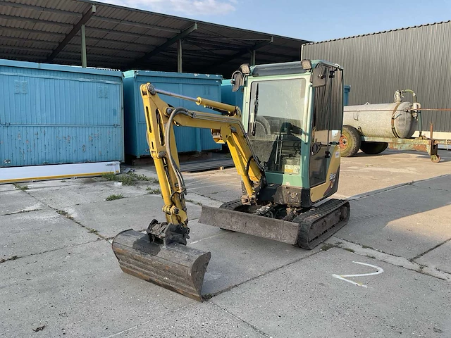 2014 yanmar sv17 ex minigraafmachine - afbeelding 12 van  30