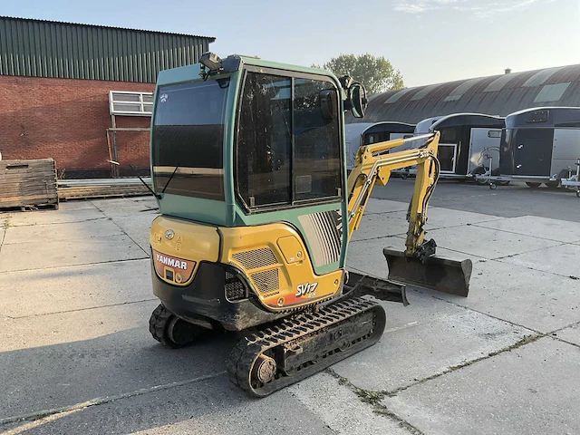 2014 yanmar sv17 ex minigraafmachine - afbeelding 27 van  30