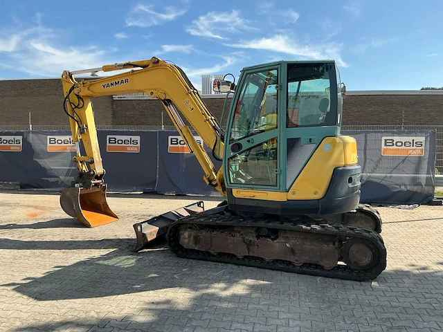 2014 yanmar vio80-u midi rupsgraafmachine binnendraaier - afbeelding 2 van  34