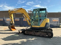 2014 yanmar vio80-u midi rupsgraafmachine binnendraaier - afbeelding 2 van  34