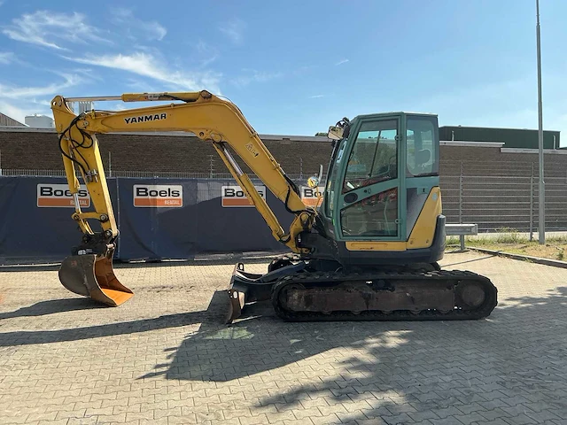 2014 yanmar vio80-u midi rupsgraafmachine binnendraaier - afbeelding 3 van  34