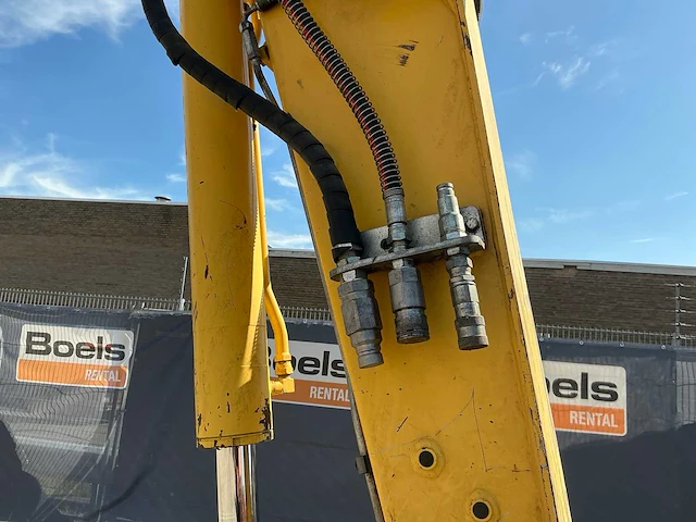 2014 yanmar vio80-u midi rupsgraafmachine binnendraaier - afbeelding 6 van  34
