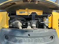 2014 yanmar vio80-u midi rupsgraafmachine binnendraaier - afbeelding 17 van  34