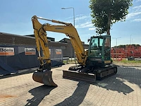 2014 yanmar vio80-u midi rupsgraafmachine binnendraaier - afbeelding 12 van  34