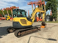 2014 yanmar vio80-u midi rupsgraafmachine binnendraaier - afbeelding 31 van  34