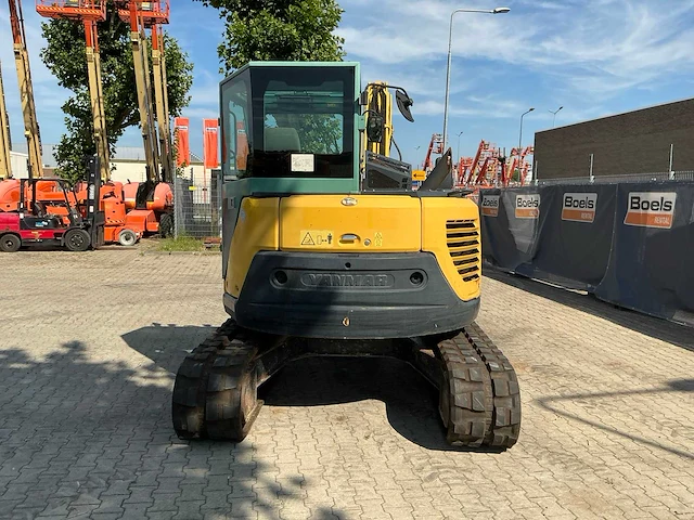 2014 yanmar vio80-u midi rupsgraafmachine binnendraaier - afbeelding 33 van  34