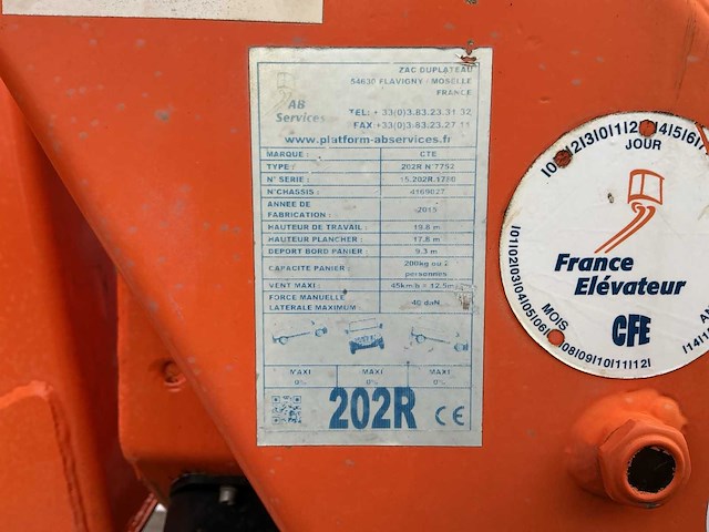 2015 - renault - maxity - 140 dxi - bedrijfswagen/autohoogwerker 20m - afbeelding 5 van  25