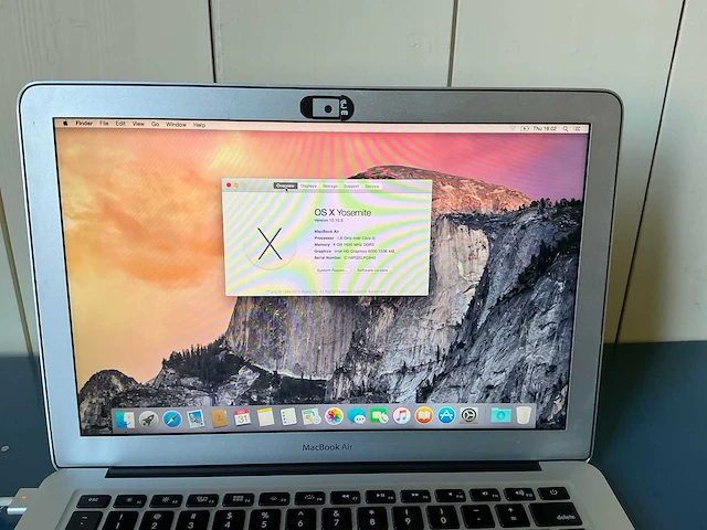 2015- apple - macbook air - laptop - afbeelding 3 van  8