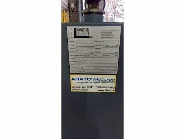 2015 abato noodstroomaggregaat - afbeelding 32 van  38