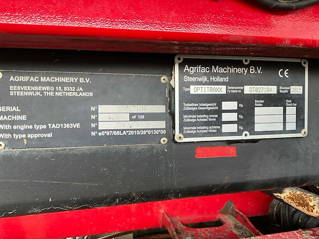 2015 agrifac optitraxx 6-rijige bietenrooier - afbeelding 80 van  81