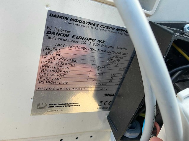 2015 airco unit set (3x) - afbeelding 3 van  12
