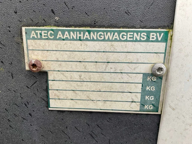 2015 atec 200v paardentrailer - afbeelding 5 van  14