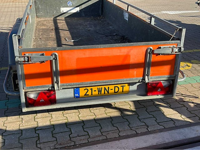 2015 atec eb2 2-1 dubbelas aanhangwagen - afbeelding 17 van  19