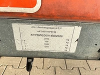 2015 atec eb2 2-1 dubbelas aanhangwagen - afbeelding 18 van  18
