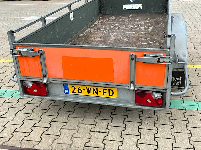 2015 atec eb2 2-1 dubbelas aanhangwagen - afbeelding 7 van  24
