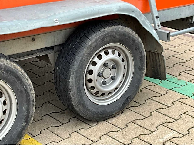 2015 atec eb2 2-1 dubbelas aanhangwagen - afbeelding 10 van  24