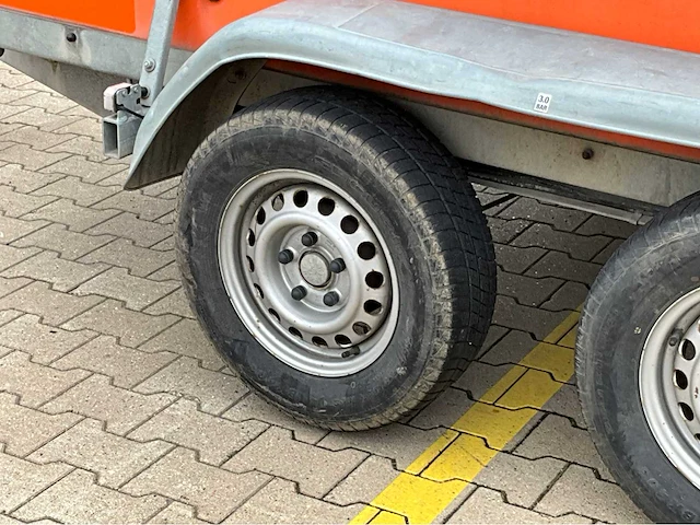 2015 atec eb2 2-1 dubbelas aanhangwagen - afbeelding 11 van  24