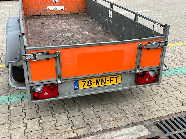 2015 atec eb2 2-1 dubbelas aanhangwagen - afbeelding 5 van  25