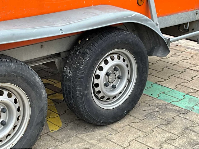 2015 atec eb2 2-1 dubbelas aanhangwagen - afbeelding 11 van  25