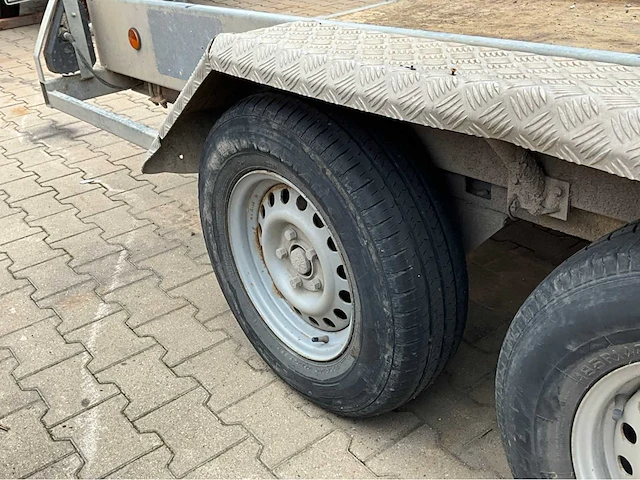2015 atec mg1 3500 graafmachine transporter / voertuig aanhangwagen - afbeelding 14 van  20