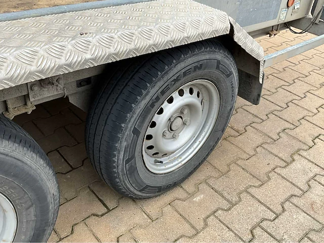 2015 atec mg1 3500 graafmachine transporter / voertuig aanhangwagen - afbeelding 16 van  20