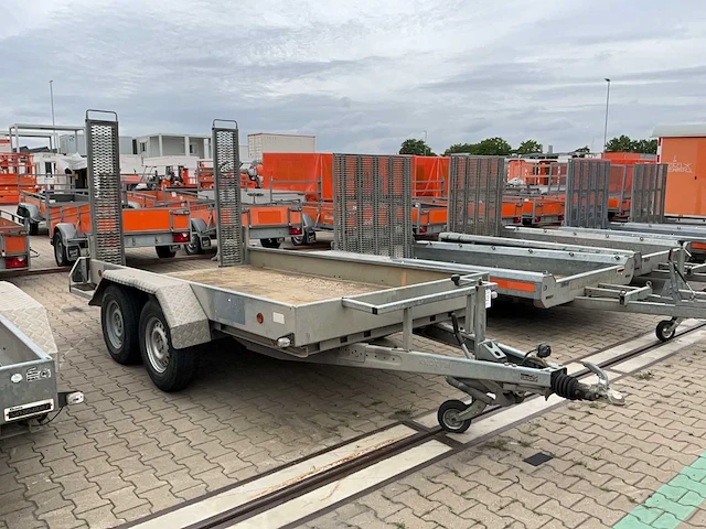 2015 atec mg1 3500 graafmachine transporter / voertuig aanhangwagen - afbeelding 2 van  20