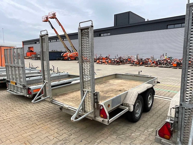 2015 atec mg1 3500 graafmachine transporter / voertuig aanhangwagen - afbeelding 3 van  20