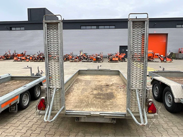 2015 atec mg1 3500 graafmachine transporter / voertuig aanhangwagen - afbeelding 4 van  20