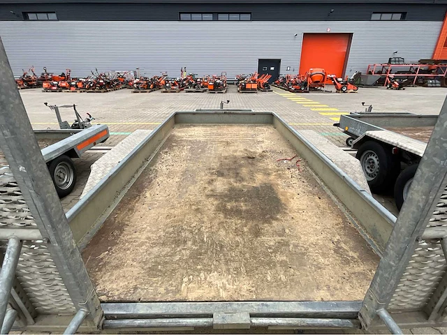 2015 atec mg1 3500 graafmachine transporter / voertuig aanhangwagen - afbeelding 5 van  20