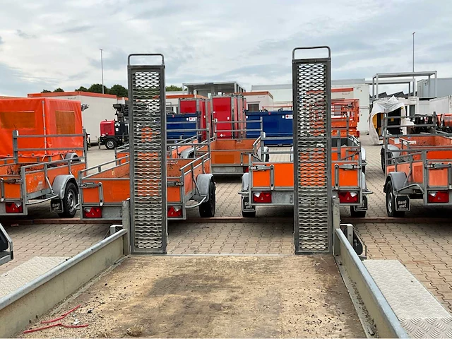 2015 atec mg1 3500 graafmachine transporter / voertuig aanhangwagen - afbeelding 7 van  20