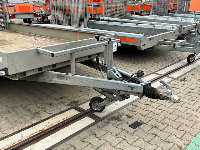 2015 atec mg1 3500 graafmachine transporter / voertuig aanhangwagen - afbeelding 9 van  20