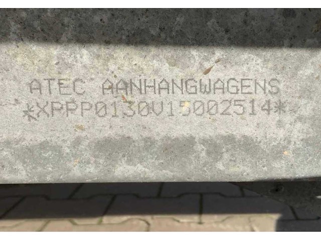 2015 atec pl1 gevelsteiger aanhangwagen - afbeelding 7 van  15