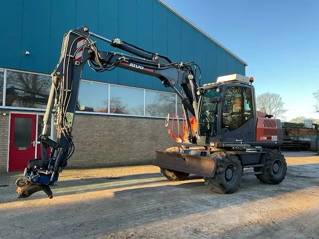 2015 atlas 150w, banden graafmachine, (txf-83-z) - afbeelding 1 van  28