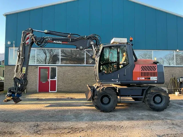 2015 atlas 150w, banden graafmachine, (txf-83-z) - afbeelding 24 van  28