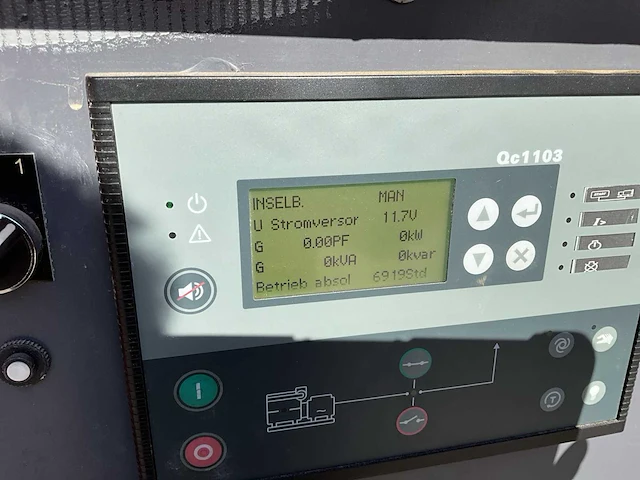 2015 atlas copco qas 60 geluidgedempt dieselaggregaat 60 kva - afbeelding 2 van  12