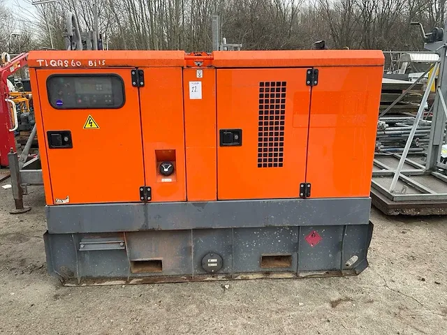 2015 atlas copco qas60 noodstroomaggregaat - afbeelding 3 van  7