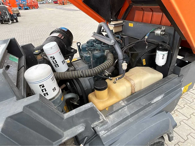2015 atlas copco xas47kd compressor aanhangwagen - afbeelding 4 van  25