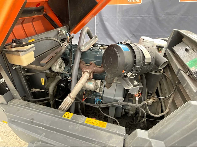2015 atlas copco xas47kd compressor aanhangwagen - afbeelding 8 van  25