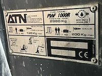 2015 atn piaf 1000 r hoogwerker - afbeelding 7 van  15