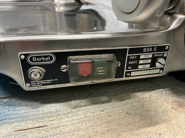 2015 berkel/ma-ga 612p vlees snijmachines - afbeelding 17 van  17