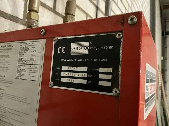 2015 berko compressor installatie - afbeelding 2 van  10