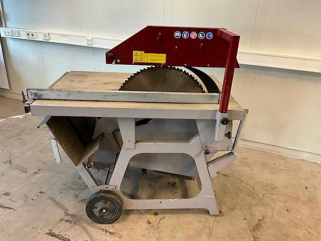 2015 bgu kwk780 brandhout zaagtafel - afbeelding 2 van  8