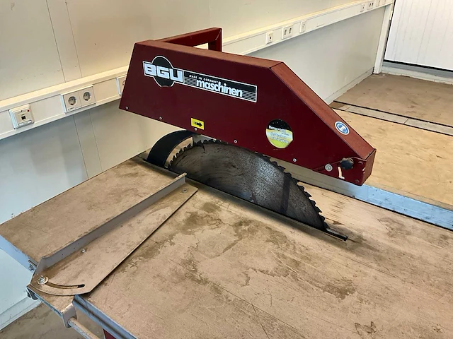 2015 bgu kwk780 brandhout zaagtafel - afbeelding 5 van  8